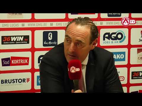 Reacties na KV Kortrijk - Sporting Charleroi