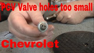 Camaro PCV Valve must do mod for 2010-2013  GM Cars "Holes too small"