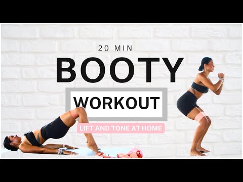 20 MIN Booty Workout with Resistance Bands | Glute Activation & Toning at Home