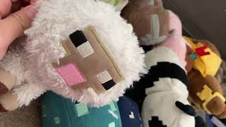 My Minecraft plush collection 2021