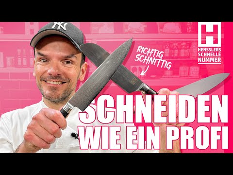 Learn to cut with Steffen Henssler – explained quickly & easily