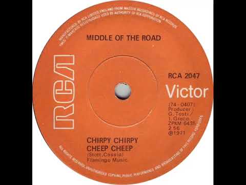 UK New Entry 1971 (98) Middle Of The Road - Chirpy Chirpy Cheep Cheep