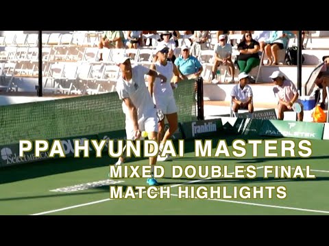 Match Highlights - PPA Masters Mixed Doubles GOLD Medal - Newman/Newman vs. Wright/Kovalova
