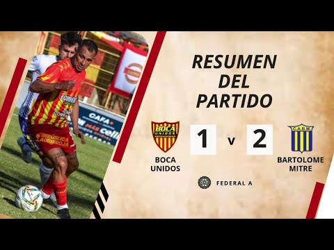 BOCA UNIDOS 1 - 2 BARTOLOMÉ MITRE I Resumen del partido | #TorneoFederalA 2025 | Fecha 13