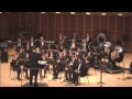 Illinois State University Wind Symphony CBDNA performance at Ball State 2/27/14
