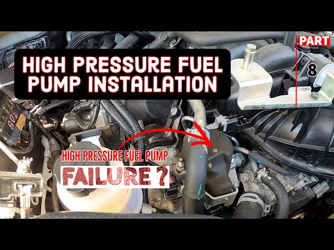 2019 Nissan Titan | High Pressure Fuel Pump Installation Pt 8
