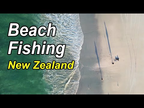 Incredible Fishing Spot In The Far North - Catching Trevally Off The Beach