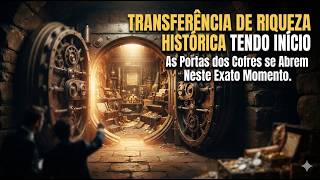Transferência de Riqueza Histórica tendo Início. As Portas dos Cofres se Abrem Neste Exato Momento.