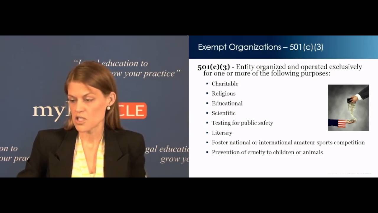 Applying for Exemption 501 c 3