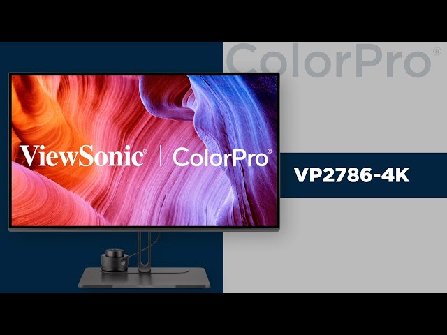 Viewsonic VP Series VP2786-4K 27" LED IPS UltraHD 4K USB-C video