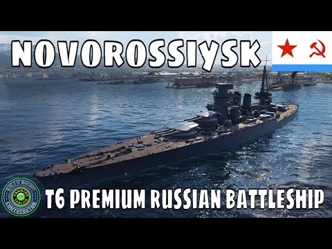 Novorossiysk Russian Battleship World of Warships Wows Soviet BB Guide