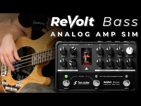 Real Tube Warmth for Any Gig // Two Notes Revolt Bass Analog Amp Simulator