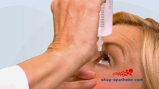 Trockene Augen Hilfe durch Hylo-Care