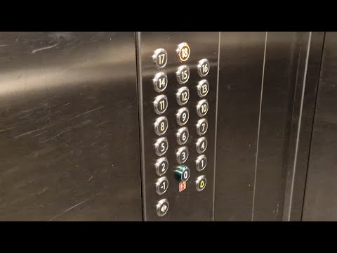 2x KONE MonoSpace High Rise elevators @ Nordenflychtsvägen 76, Stadshagen, Stockholm, Sweden