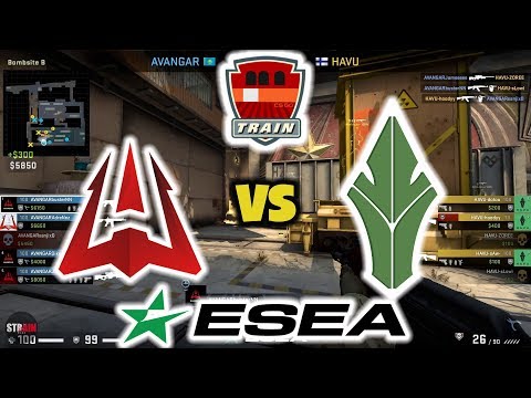 HAVU vs AVANGAR Highlights [Train] - ESEA MDL S32 Lower Bracket Semi Final