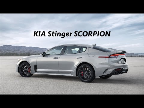 KIA Stinger Scorpion Special Edition 2022 FIRST Look | Exterior Sport Details & Release Date!