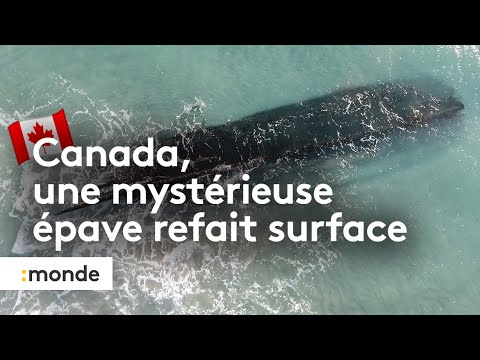 Canada, une mystérieuse épave refait surface