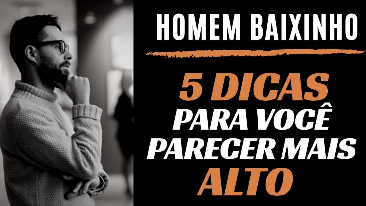 ROUPAS PARA HOMENS COM BAIXA ESTATURA