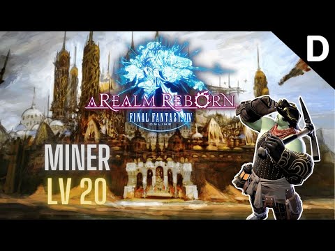 Final Fantasy XIV: A Realm Reborn - Miner Class Quests Level 20