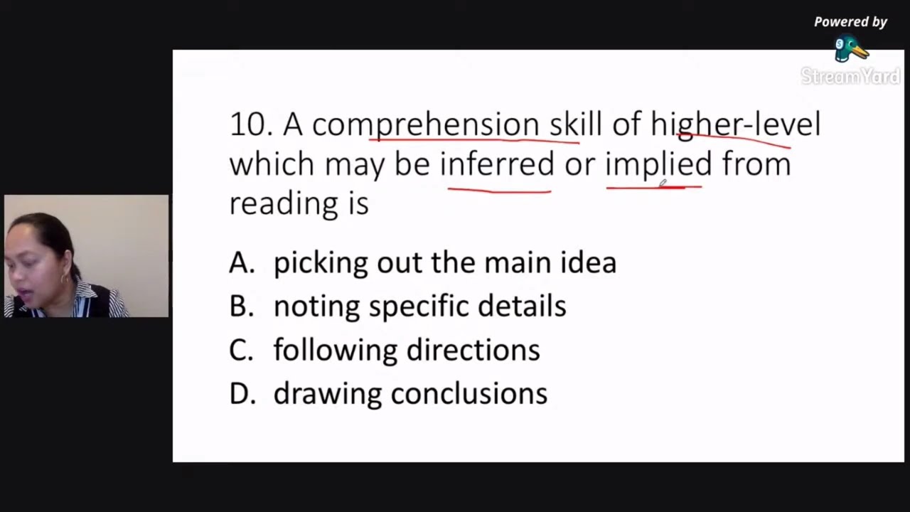 LET Reviewer 2022: ProfEd Items