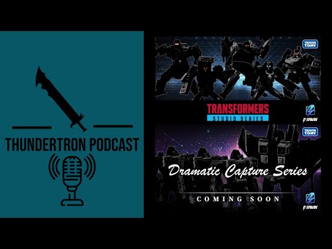 Thundertron Podcast: Teaser Images For New Dramatic Capture Series/Studio Series Figures (Thoughts)