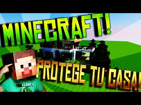 Drouney -  Minecraft - How to Protect Your House in Multiplayer |  Residence Tutorial for Beginners