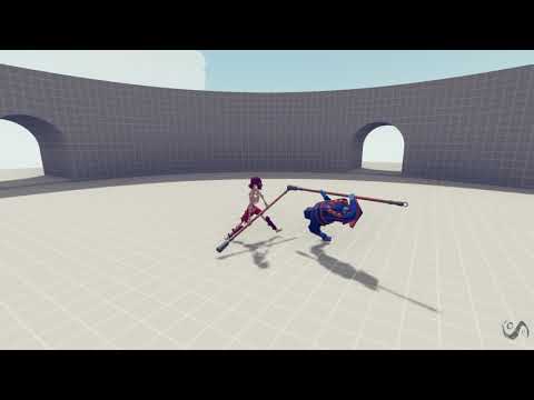 TABS: Dynasty Units Vs Skeleton Itself