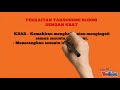 TAKSONOMI BLOOM ARAS MENGINGAT