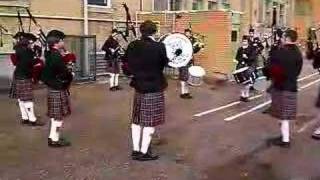 96th Highlanders bagpipers in Saskatoon