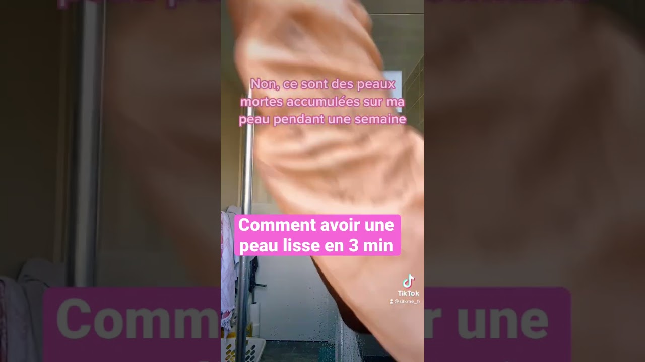 Comment avoir une peau douce et soyeuse en 3 minutes avec le gant exfoliant en soie Silkme.