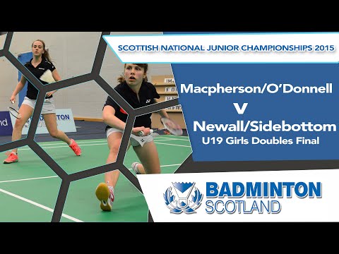 U19 GD - MacPherson/O'Donnell v Newall/Sidebottom