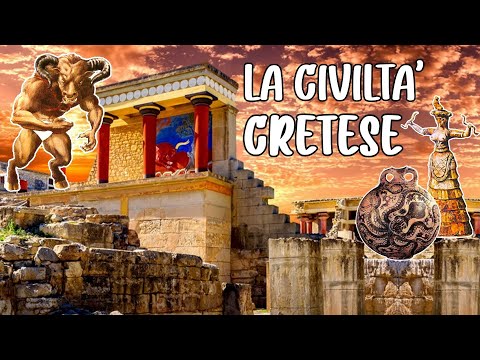 🐂🏺 LA CIVILTÀ MINOICA o CRETESE (I Cretesi o Minoici, Isola di Creta) Storia a Scuola 📚