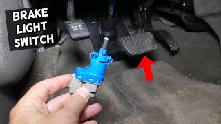 HOW TO REPLACE REMOVE BRAKE LIGHT SWITCH ON LINCOLN MKX MKS MKZ MKT NAVIGATOR MARK LT