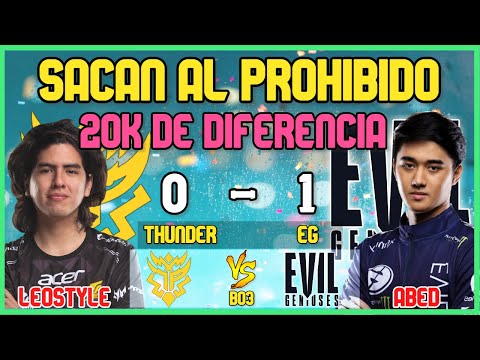 THUNDER PREDATOR VS EVIL GENIUSES[EG] BO2[GAME 2] - SUMMIT 12  DOTA 2 PRO