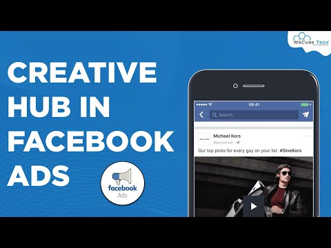 Facebook Ads How to Use The Facebook Creative Hub Mockups Step By Step Hindi
