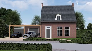 2511 Uitbouw woonhuis Vierlingsbeek