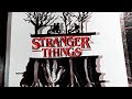 Easy Stranger Things Painting Stranger Things Acrylic Painting Tutorial For Beginners