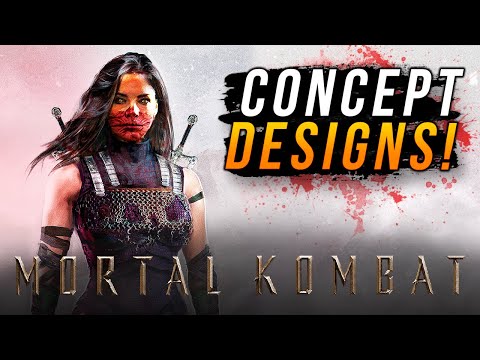NEW Mortal Kombat Movie Early Designs & Concept Art for Mileena & Shang Tsung!