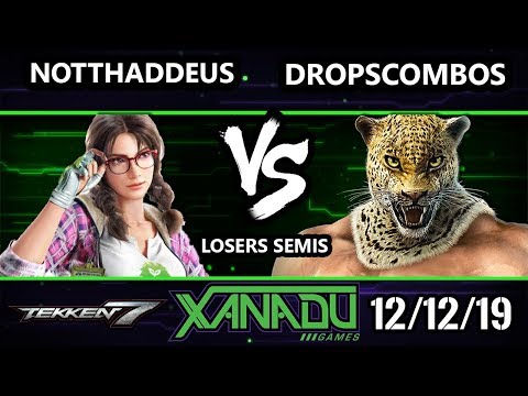 F@X 332 Tekken 7 - NotThaddeus (Julia) Vs. DropsCombos (King) T7 Losers Semis