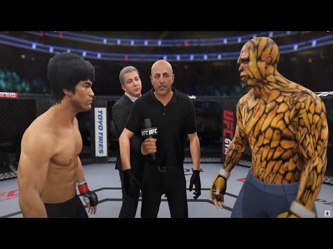 UFC 4 | Bruce Lee vs. Marvel Thing (EA Sports UFC 4)