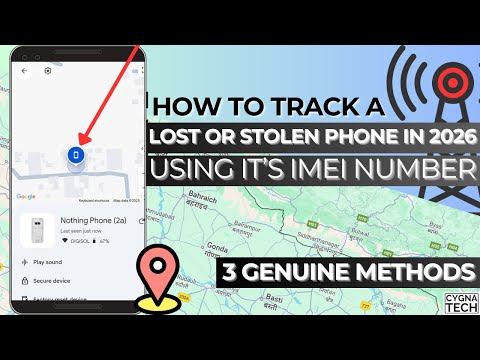 📲 How to Track a Lost/Stolen Android Phone Using IMEI Number (3 Methods) | 2026 Guide