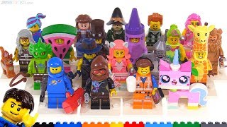 LEGO Movie 2 Collectible Minifigs review! All 20 characters by JANGBRiCKS