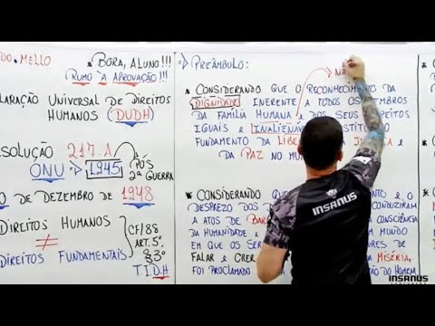Aula 01 - DIREITOS HUMANOS (DUDH)