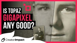 I try TOPAZ GIGAPIXEL AI - Here are the results!