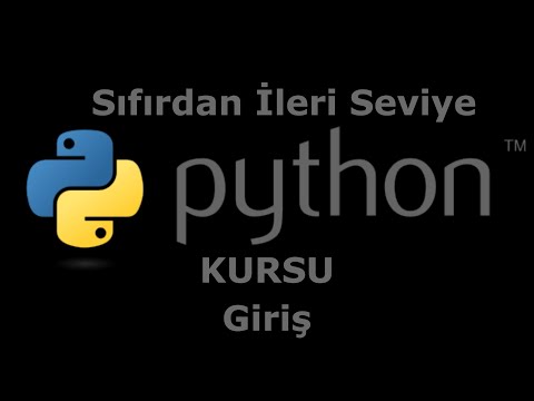 1- Python Sıfırdan İleri Seviye - Giriş