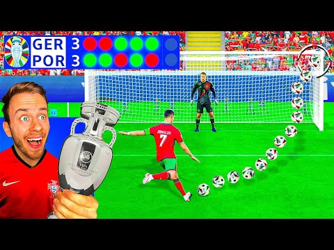 EURO 2024 - aber nur mit Elfmetern! 👀⚽️ (Deutschland EM)
