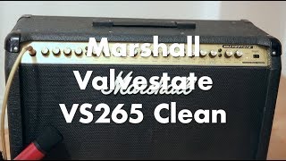 Video thumbnail for Marshall Valvestate VS265 Clean Channel by B Sides Music