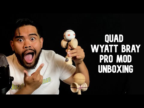 Quad Kendama Wyatt Bray Pro Model Unboxing