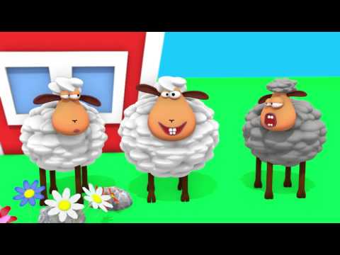 Bä bä vita lamm 6 gånger lång version av Busigt Lärande