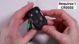 GMC Acadia Key Fob Battery Replacement (2017–2024)
